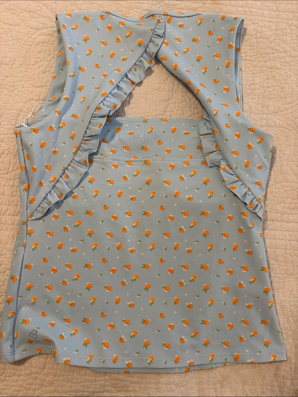 Blogilates Ruffle Back Tank - Picture 4 of 4